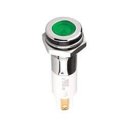 ΛΥΧΝΙΑ ΕΝΔΕΙΚΤΙΚΗ LED Φ16 230VAC ΠΡΑΣΙΝΗ ΜΕ FASTON Η16F-20G AUTONICS