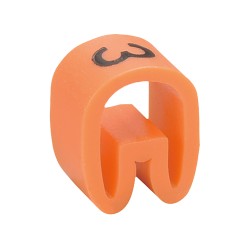 ΣΗΜΑΝΣΗ ΚΑΛΩΔΙΩΝ 0.75-3.5mm² (3) ΠΟΡΤΟΚΑΛΙ EC1-3OE KSS ΣΗΜΑΝΣΗ ΚΑΛΩΔΙΩΝ 0.75-3.5mm² (3) ΠΟΡΤΟΚΑΛΙ EC1-3OE KSS