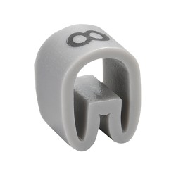 ΣΗΜΑΝΣΗ ΚΑΛΩΔΙΩΝ 0.75-3.5mm² (8) ΓΚΡΙ EC1-8GY KSS ΣΗΜΑΝΣΗ ΚΑΛΩΔΙΩΝ 0.75-3.5mm² (8) ΓΚΡΙ EC1-8GY KSS