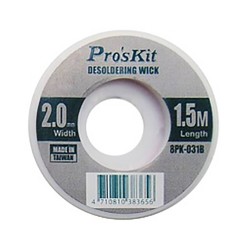 ΤΑΙΝΙΑ ΧΑΛΚΟΥ ΑΠΟΚΟΛΛΗΣΗΣ 2.0mm 8PK-031B T/PRO'SKIT ΤΑΙΝΙΑ ΧΑΛΚΟΥ ΑΠΟΚΟΛΛΗΣΗΣ 2.0mm 8PK-031B T/PRO'SKIT