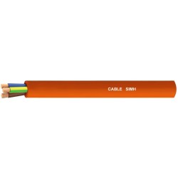 ΚΑΛΩΔΙΟ ΣΙΛΙΚΟΝΗΣ ΑΚΑΥΣΤΟ SIMH-O 2X1mm² ΠΟΡΤΟΚΑΛΙ 500m SGL