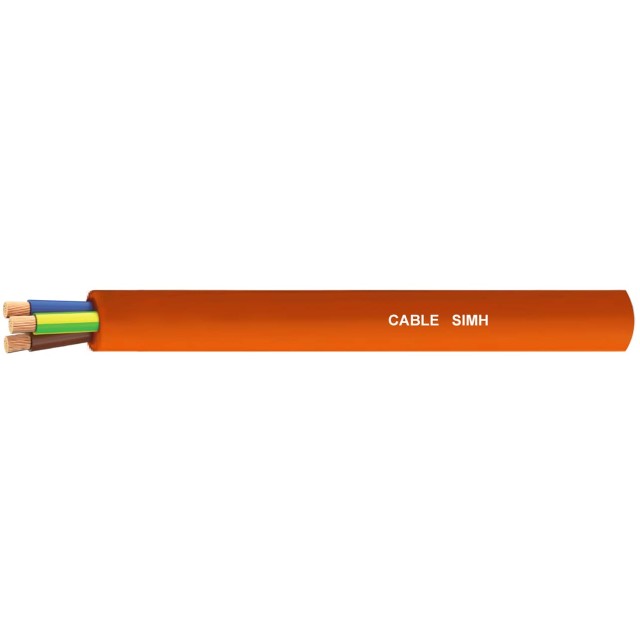 ΚΑΛΩΔΙΟ ΣΙΛΙΚΟΝΗΣ ΑΚΑΥΣΤΟ SIMH-O 2X1mm² ΠΟΡΤΟΚΑΛΙ 500m SGL