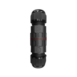 ΣΥΝΔΕΣΜΟΣ ΚΑΛΩΔΙΩΝ ΣΤΕΓΑΝΟΣ IP68 2P 2.5mm² PG9 ΜΕ ΒΙΔΩΤΗ ΚΛΕΜΜΑ BLK
