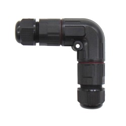 ΣΥΝΔΕΣΜΟΣ ΚΑΛΩΔΙΩΝ ΣΤΕΓΑΝΟΣ IP68 3P 1.5mm² M16A ΜΕ ΒΙΔΩΤΗ ΚΛΕΜΜΑ ΤΥΠΟΥ L BLK