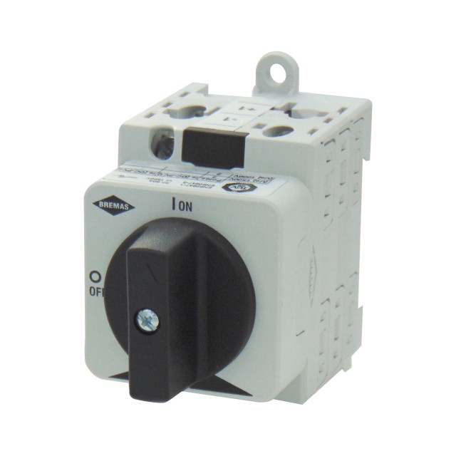 ΔΙΑΚΟΠΤΗΣ ΡΑΓΑΣ ΠΕΡΙΣΤΡΟΦΙΚΟΣ PV 0-1 2P 1500VDC 10A DX120301E0ADRNDX BREMAS