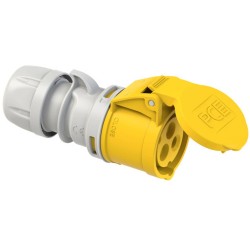 ΠΡΙΖΑ ΒΙΟΜΗΧΑΝΙΚΗ ΘΗΛΥΚΗ 3P 16A 110V AC IP44 213-4 PCE