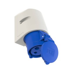 ΠΡΙΖΑ ΤΟΙΧΟΥ ΘΗΛΥΚΗ 3P 32A IP44 123-6 PCE
