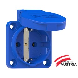 ΠΡΙΖΑ ΧΩΝΕΥΤΗ ΣΟΥΚΟ 3P 16A ΜΕ ΚΑΠΑΚΙ IP54 ΜΠΛΕ S-NOVA TYPE 105-0bs PCE
