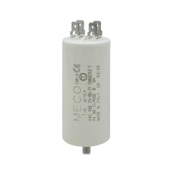 ΠΥΚΝΩΤΗΣ ΜΟΝΙΜΟΥ ΛΕΙΤΟΥΡΓΙΑΣ FASTON 14μF 450VAC MECO