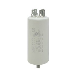ΠΥΚΝΩΤΗΣ ΜΟΝΙΜΟΥ ΛΕΙΤΟΥΡΓΙΑΣ FASTON 16μF 450VAC MECO