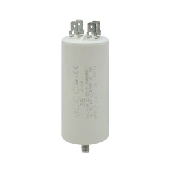 ΠΥΚΝΩΤΗΣ ΜΟΝΙΜΟΥ ΛΕΙΤΟΥΡΓΙΑΣ FASTON 35μF 450VAC MECO
