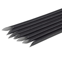 ΜΑΚΑΡΟΝΙ STERLING ΥΑΛΟΒΑΜΒΑΚΟΣ ΣΙΛΙΚΟΝΗΣ 1500V Φ0.5 ΜΑΥΡΟ ΡΟΛΟ 200m SB-SGS SBW