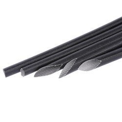 ΜΑΚΑΡΟΝΙ STERLING ΥΑΛΟΒΑΜΒΑΚΟΣ ΣΙΛΙΚΟΝΗΣ 1500V Φ4 ΜΑΥΡΟ ΡΟΛΟ 100m CB-SGS CYG