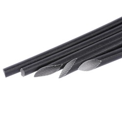 ΜΑΚΑΡΟΝΙ STERLING ΥΑΛΟΒΑΜΒΑΚΟΣ ΣΙΛΙΚΟΝΗΣ 1500V Φ6 ΜΑΥΡΟ ΡΟΛΟ 100m CB-SGS CYG
