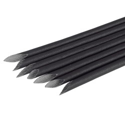 ΜΑΚΑΡΟΝΙ STERLING ΥΑΛΟΒΑΜΒΑΚΟΣ ΣΙΛΙΚΟΝΗΣ 1500V Φ7 ΜΑΥΡΟ ΡΟΛΟ 50m SB-SGS SBW