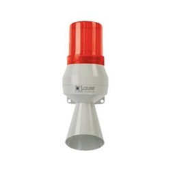 ΚΟΡΝΑ ΜΕ ΕΝΣΩΜΑΤΩΜΕΝΟ ΦΑΡΟ 230VAC 88dB ΚΟΚΚΙΝΟ KLL AUER