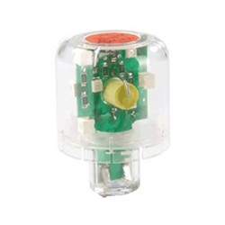 ΛΥΧΝΙΑ LED BA15d 230VAC ΚΟΚΚΙΝΗ FLASH LLB ΓΙΑ ΚΟΡΝΑ ΜΕ ΦΑΡΟ KLL AUER