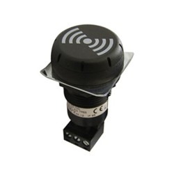 ΣΕΙΡΗΝΑ BUZZER ΠΙΝΑΚΟΣ Φ22 230VAC 85dB ΜΑΥΡΗ ESV AUER