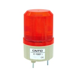 ΦΑΡΟΣ LED FLASHING 12VDC 89X134mm ΚΟΚΚΙΝΟΣ C-1081 CNTD