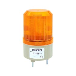 ΦΑΡΟΣ LED FLASHING 12VDC 85X160mm ΚΙΤΡΙΝΟΣ C-1101 CNTD