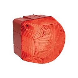 ΦΑΡΟΣ LED FLASHING/ΣΤΑΘΕΡΟΣ 24-48VAC/DC ΜΕΣΑΙΟΣ ΚΟΚΚΙΝΟΣ QDM AUER
