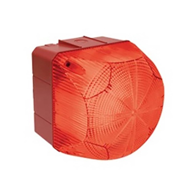 ΦΑΡΟΣ LED FLASHING/ΣΤΑΘΕΡΟΣ 110-240VAC/DC ΜΕΣΑΙΟΣ ΚΟΚΚΙΝΟΣ QDM AUER