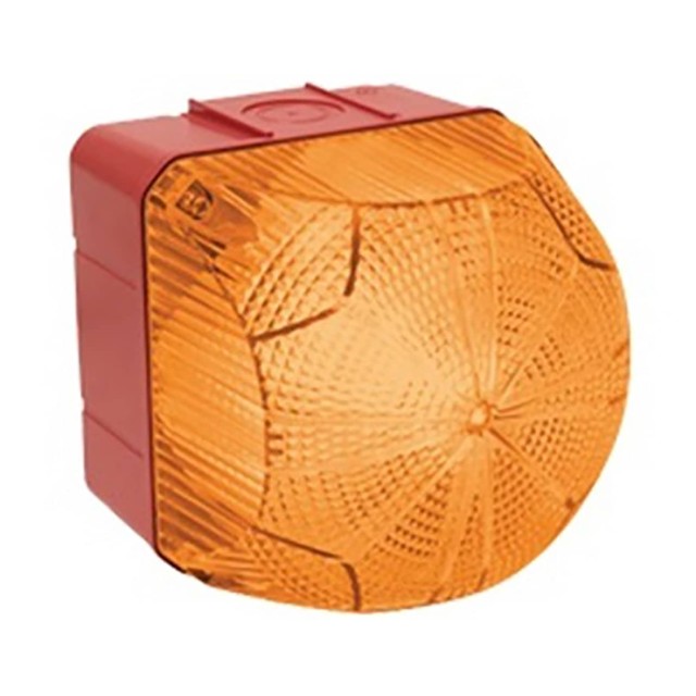 ΦΑΡΟΣ LED FLASHING/ΣΤΑΘΕΡΟΣ 110-240VAC/DC ΜΕΓΑΛΟΣ ΠΟΡΤΟΚΑΛΙ QDL AUER