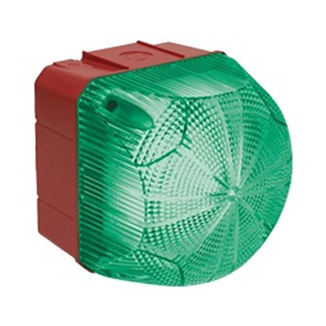 ΦΑΡΟΣ LED FLASHING/ΣΤΑΘΕΡΟΣ 110-240VAC/DC ΜΕΓΑΛΟΣ ΠΡΑΣΙΝΟΣ QDL AUER