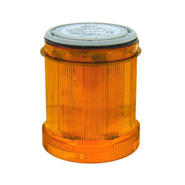 ΦΑΝΟΣ LED ΣΤΑΘΕΡΟΣ ΠΥΡΓΟΥ 24VAC/DC Φ60 ΠΟΡΤΟΚΑΛΙ YDC AUER