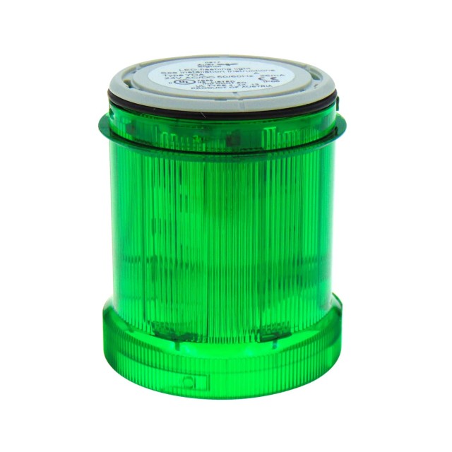 ΦΑΝΟΣ LED ΣΤΑΘΕΡΟΣ ΠΥΡΓΟΥ 230VAC/DC Φ60 ΠΡΑΣΙΝΟΣ YDC AUER