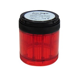 ΦΑΝΟΣ LED ΣΤΑΘΕΡΟΣ ΠΥΡΓΟΥ 230VAC/DC Φ70 ΚΟΚΚΙΝΟΣ SLL AUER