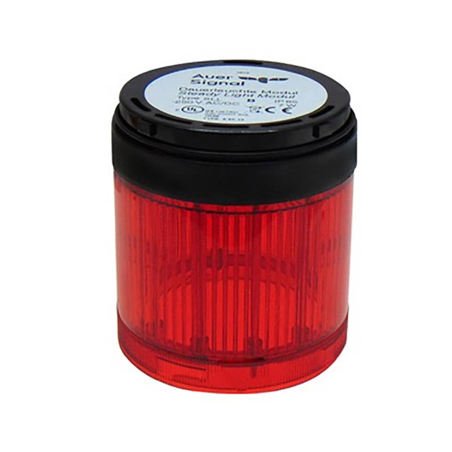 ΦΑΝΟΣ LED ΣΤΑΘΕΡΟΣ ΠΥΡΓΟΥ 230VAC/DC Φ70 ΚΟΚΚΙΝΟΣ SLL AUER