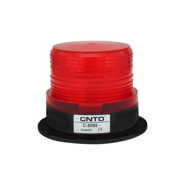 ΦΑΡΟΣ LED STROBE 12/24VDC 127X96mm ΚΟΚΚΙΝΟΣ C-5095 CNTD