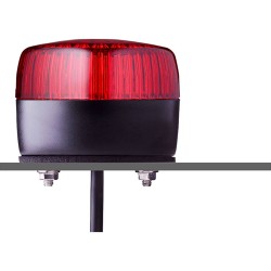 ΦΑΡΟΣ LED FLASHING/ΣΤΑΘΕΡΟΣ 24V AC/DC Φ75 ΚΟΚΚΙΝΟΣ PCL AUER