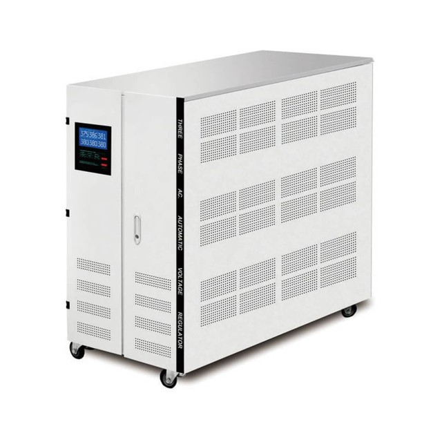 ΣΤΑΘΕΡΟΠΟΙΗΤΗΣ-ΡΥΘΜΙΣΤΗΣ ΤΑΣΗΣ 50KVA ΤΡΙΦΑΣΙΚΟΣ SERVO LCD (PSCR50) KEBO