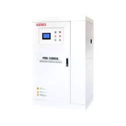 ΣΤΑΘΕΡΟΠΟΙΗΤΗΣ-ΡΥΘΜΙΣΤΗΣ ΤΑΣΗΣ 150KVA ΤΡΙΦΑΣΙΚΟΣ SERVO LCD (PDR) KEBO