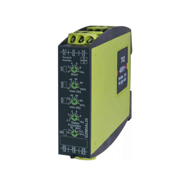 ΕΠΙΤΗΡΗΤΗΣ ΕΝΤΑΣΗΣ ΡΑΓΑΣ 20mA/1A/5A G2IM5AL20 TELE HAASE