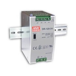 ΤΡΟΦΟΔΟΤΙΚΟ ΡΑΓΑΣ 120W/12VDC/10A DR-120-12 MEAN WELL