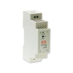 ΤΡΟΦΟΔΟΤΙΚΟ ΡΑΓΑΣ 12W/5VDC/2.4A DR-15-5 MEAN WELL
