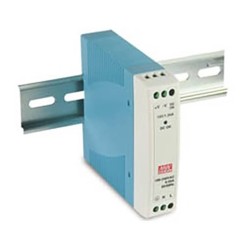 ΤΡΟΦΟΔΟΤΙΚΟ ΡΑΓΑΣ 10W/12VDC/0.84A PFC ULTRA SLIM MDR-10-12 MEAN WELL