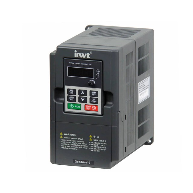 ΡΥΘΜΙΣΤΗΣ ΣΤΡΟΦΩΝ INVERTER 1Φ ΕΙΣΟΔΟΥ 230V/3Φ ΕΞΟΔΟΥ 230V 0.4KW GD10-0R4G-S2-B INVT