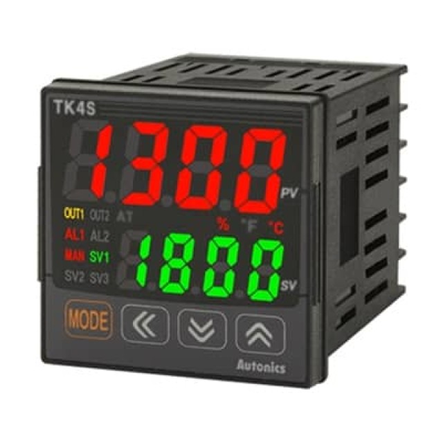 ΕΛΕΓΚΤΗΣ ΘΕΡΜΟΚΡΑΣΙΑΣ ΨΗΦΙΑΚΟΣ 48X48 100-240VAC ΕΞΟΔΟΣ 1C/O+1ALARM TK4S-14RN AUTONICS