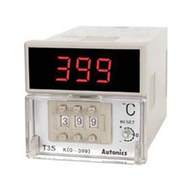 ΕΛΕΓΚΤΗΣ ΘΕΡΜΟΚΡΑΣΙΑΣ ΨΗΦΙΑΚΟΣ 48X48 100-240VAC ΑΙΣΘΗΤΗΡΙΟ J ΕΞΟΔΟΣ SSR T3S-B4CJ4C AUTONICS