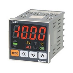 ΕΛΕΓΚΤΗΣ ΘΕΡΜΟΚΡΑΣΙΑΣ ΨΗΦΙΑΚΟΣ 48X48 100-240VAC ΕΞΟΔΟΣ 1NO+2ALARMS TC4S-24R AUTONICS