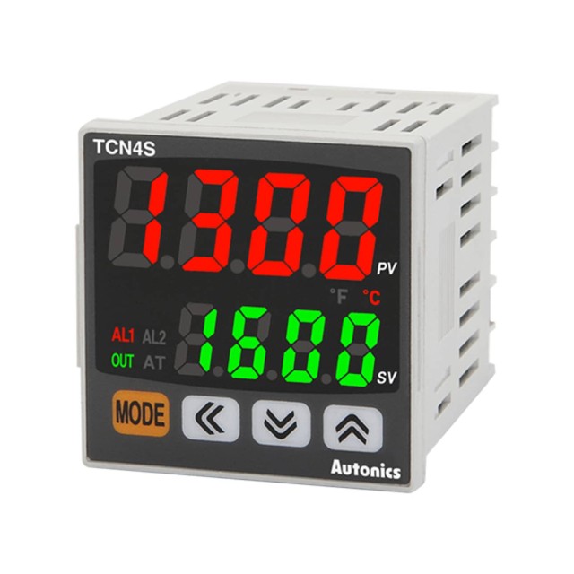 ΕΛΕΓΚΤΗΣ ΘΕΡΜΟΚΡΑΣΙΑΣ ΨΗΦΙΑΚΟΣ 48X48 100-240VAC ΕΞΟΔΟΣ 1NO+2ALARMS TCN4S-24R AUTONICS