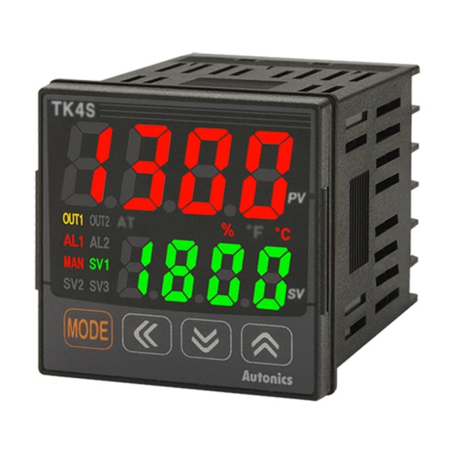 ΕΛΕΓΚΤΗΣ ΘΕΡΜΟΚΡΑΣΙΑΣ ΨΗΦΙΑΚΟΣ 48X48 100-240VAC ΕΞΟΔΟΣ 4-20mA+2ALARMS+RS485 TK4S-B4SN AUTONICS