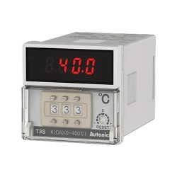 ΕΛΕΓΚΤΗΣ ΘΕΡΜΟΚΡΑΣΙΑΣ ΨΗΦΙΑΚΟΣ 48X48 100-240VAC ΑΙΣΘΗΤΗΡΙΟ PT100 ΕΞΟΔΟΣ 1C/O T3S-B4RP1C-N AUTONICS