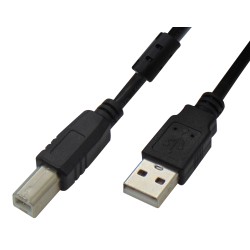 ΚΑΛΩΔΙΟ USB 2.0 A/M B/M 1.8m ΔΕΔΟΜΕΝΩΝ ΜΕ ΦΕΡΡΙΤΗ HIGH SPEED ΜΑΥΡΟ VIC BAG OWI ΚΑΛΩΔΙΟ USB 2.0 A/M B/M 1.8m ΔΕΔΟΜΕΝΩΝ ΜΕ ΦΕΡΡΙΤΗ HIGH SPEED ΜΑΥΡΟ VIC BAG OWI
