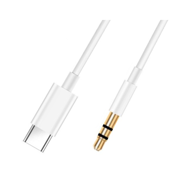 ΚΑΛΩΔΙΟ USB TYPE C ΑΡΣΕΝΙΚΟ ΣΕ 3.5mm STEREO ΑΡΣΕΝΙΚΟ 1m ΛΕΥΚΟ VN-U901 BAG VZN