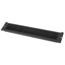 PANEL RACK 1U ΜΕ ΒΟΥΡΤΣΑ ΓΙΑ ΕΠΙΔΑΠΕΔΙΟ RACK MS DATEUP